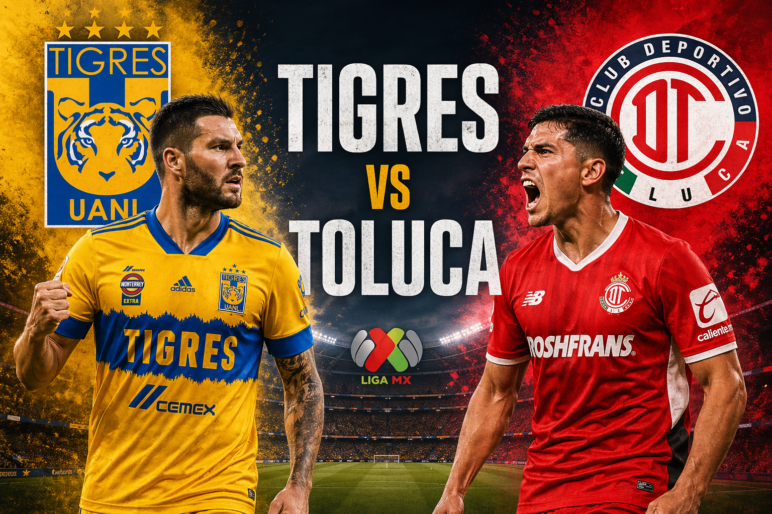tigres vs toluca