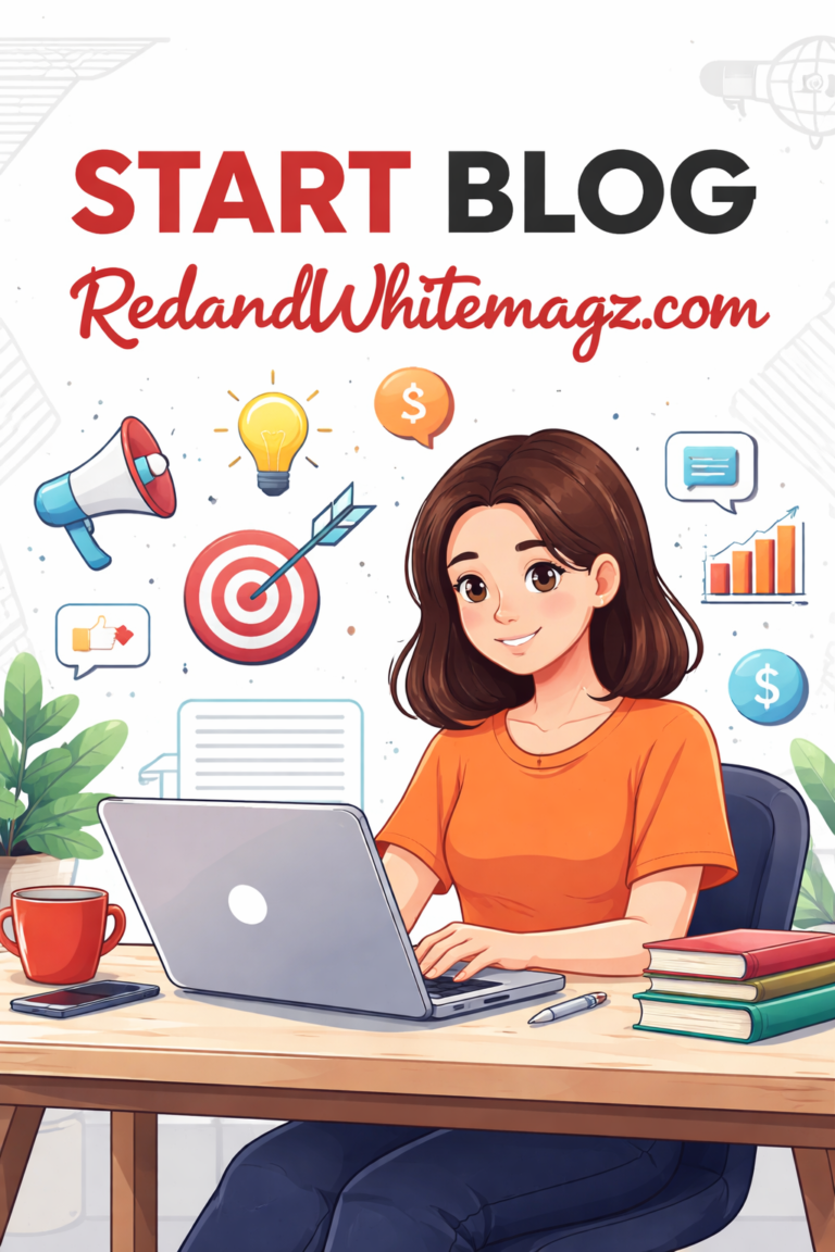 start blog redand whitemagz. com