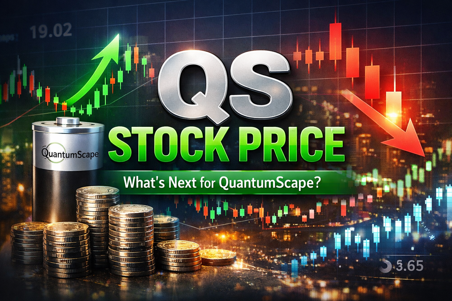 qs stock price